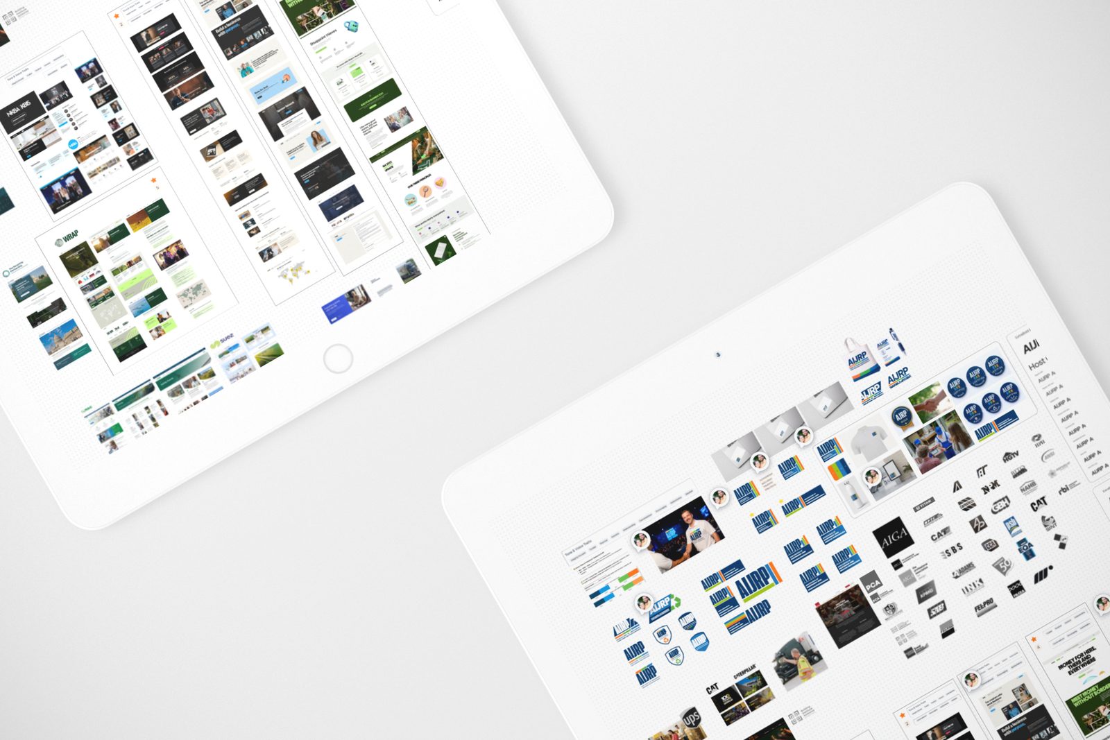 AIJRP portfolio mockup 1